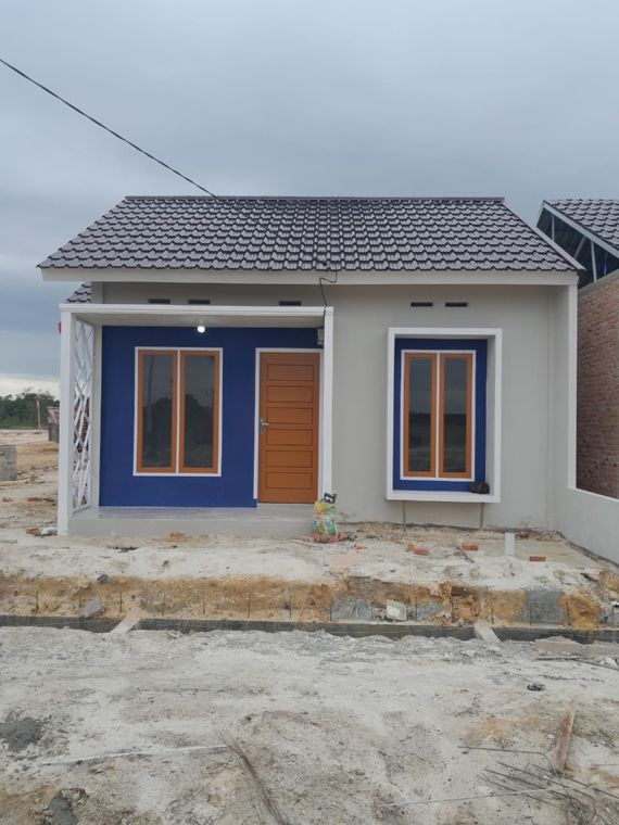 Rumah Type 36/108 - Garuda Sakti Km 5 - Tampak depan